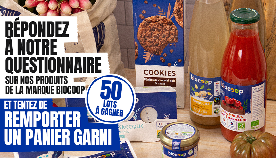 Et vous ? Les produits de la marque Biocoop, vous en pensez quoi ? Et vous ? Les produits de la marque Biocoop, vous en pensez quoi ?